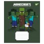 Зошит учнівський шкільний Yes Minecraft Signs А5 18 аркушів лінія