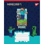 Зошит учнівський шкільний Yes Minecraft Walls А5 12 аркушів клітинка