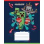 Зошит учнівський шкільний Yes Minecraft Heroes А5 12 аркушів клітинка