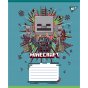 Зошит учнівський шкільний Yes Minecraft Heroes А5 12 аркушів клітинка