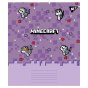 Зошит учнівський шкільний Yes Minecraft Spring А5 12 аркушів коса лінія