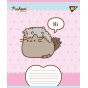 Зошит учнівський шкільний Yes Pusheen Weekend А5 12 аркушів коса лінія