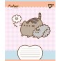 Зошит учнівський шкільний Yes Pusheen Weekend А5 12 аркушів коса лінія