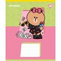 Зошит учнівський шкільний Yes Line Friends Funny А5 12 аркушів коса лінія