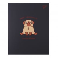 Щоденник шкільний YES інтегральний Mops, А5, 40 аркушів