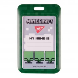 Бейдж вертикальний Yes Minecraft слайдер